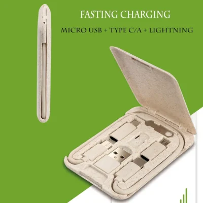 Buy All-in-One Charging Kit With Mobile Stand in bulk for Corporate Gifting | Corporate Gyft