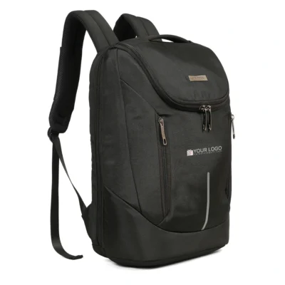 Buy Teakwood Abgar Smart Backpack - Black in bulk for Corporate Gifting | Corporate Gyft