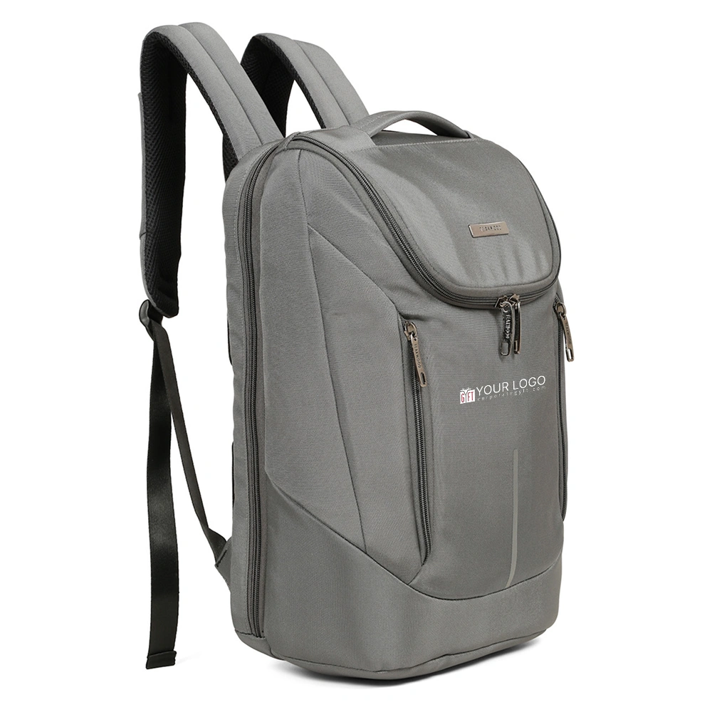 Teakwood Abgar Smart Backpack - Grey Buy Teakwood Abgar Smart Backpack - Grey in bulk for Corporate Gifting | Corporate Gyft