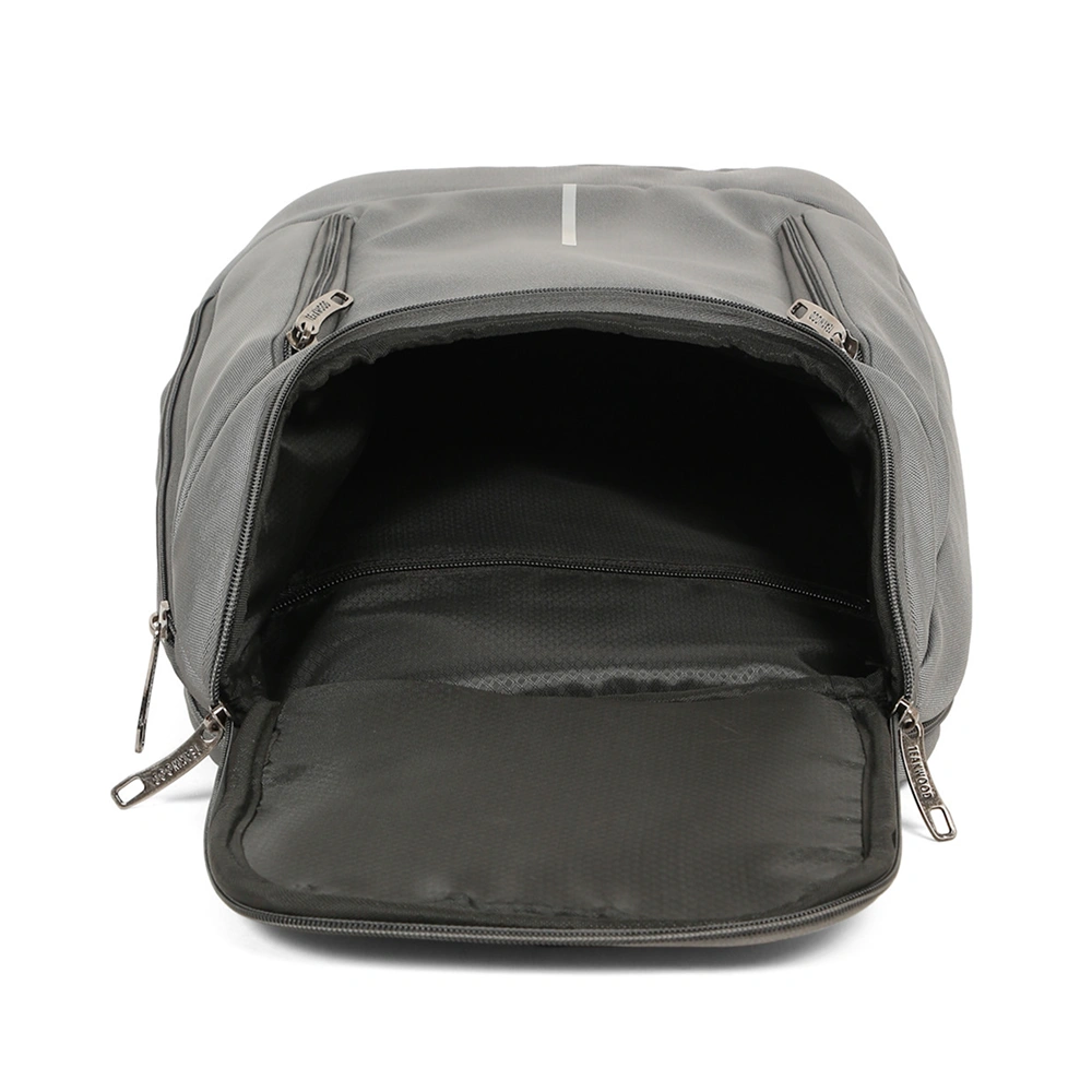 Teakwood Abgar Smart Backpack - Grey Buy Teakwood Abgar Smart Backpack - Grey in bulk for Corporate Gifting | Corporate Gyft