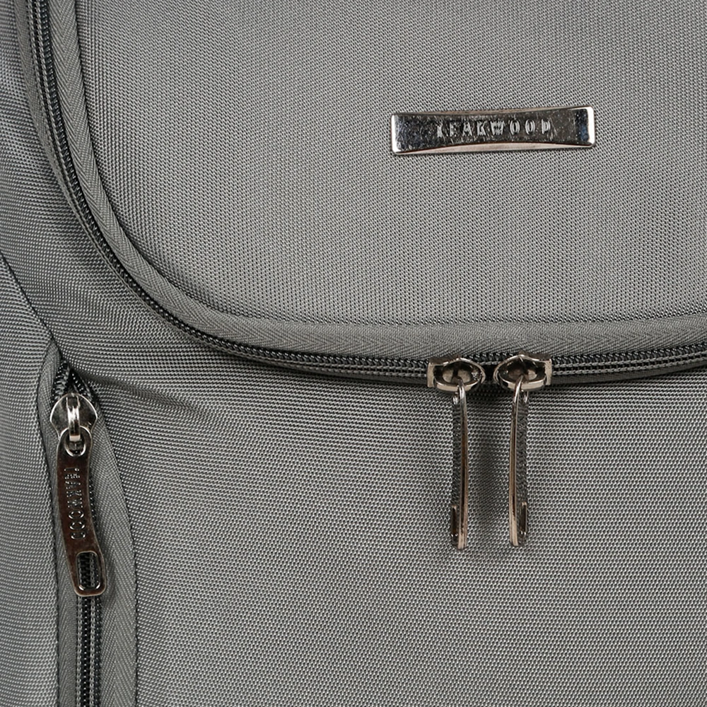 Teakwood Abgar Smart Backpack - Grey Buy Teakwood Abgar Smart Backpack - Grey in bulk for Corporate Gifting | Corporate Gyft