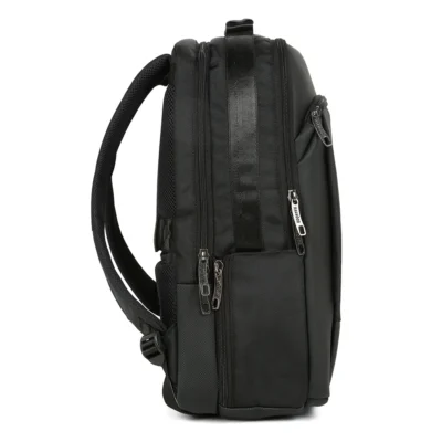 Buy Teakwood Barnim Anti-Theft Backpack - Black in bulk for Corporate Gifting | Corporate Gyft
