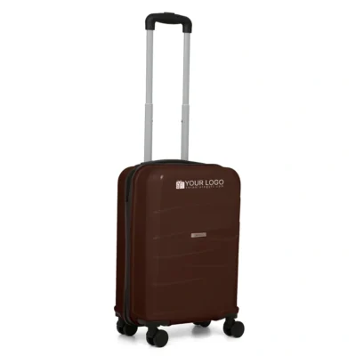 Buy Teakwood Dune Small Trolly Bag - Brown in bulk for Corporate Gifting | Corporate Gyft