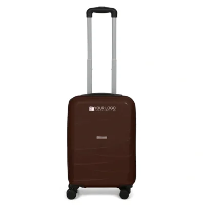 Buy Teakwood Dune Small Trolly Bag - Brown in bulk for Corporate Gifting | Corporate Gyft
