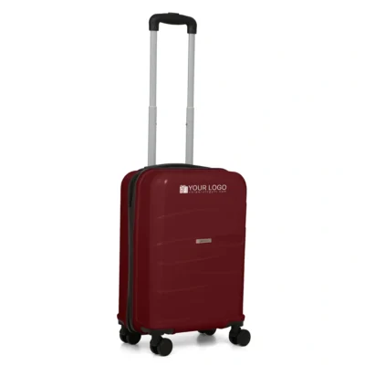 Buy Teakwood Dune Small Trolly Bag - Maroon in bulk for Corporate Gifting | Corporate Gyft