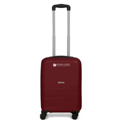 Buy Teakwood Dune Small Trolly Bag - Maroon in bulk for Corporate Gifting | Corporate Gyft