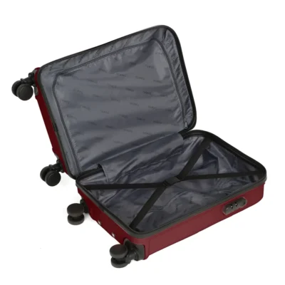 Buy Teakwood Dune Small Trolly Bag - Maroon in bulk for Corporate Gifting | Corporate Gyft