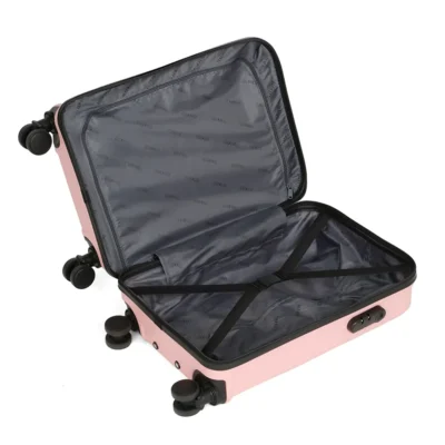 Buy Teakwood Dune Small Trolly Bag - Pink in bulk for Corporate Gifting | Corporate Gyft