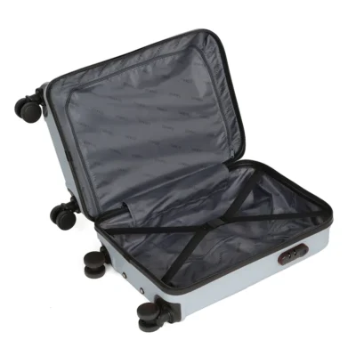 Buy Teakwood Dune Small Trolly Bag - Silver in bulk for Corporate Gifting | Corporate Gyft