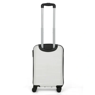 Buy Teakwood Dune Small Trolly Bag - White in bulk for Corporate Gifting | Corporate Gyft