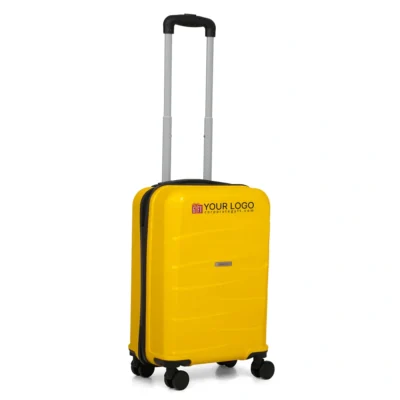 Buy Teakwood Dune Small Trolly Bag - Yellow in bulk for Corporate Gifting | Corporate Gyft