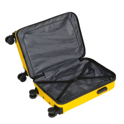 Buy Teakwood Dune Small Trolly Bag - Yellow in bulk for Corporate Gifting | Corporate Gyft