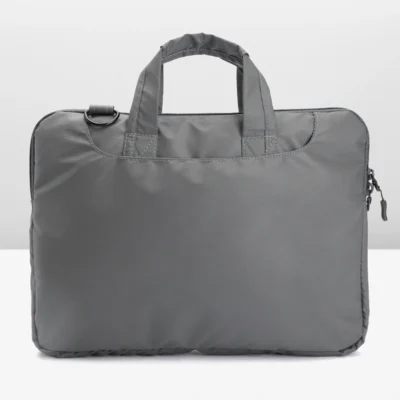 Buy Teakwood Premium Laptop Bag - Grey in bulk for Corporate Gifting | Corporate Gyft