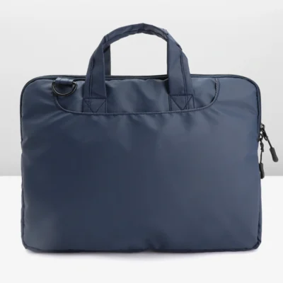 Buy Teakwood Premium Laptop Bag - Navy Blue in bulk for Corporate Gifting | Corporate Gyft