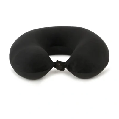 Buy Teakwood Cozy Rest Neck Pillow - Black in bulk for Corporate Gifting | Corporate Gyft