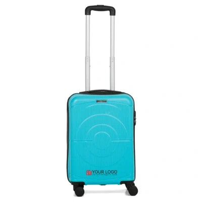 Buy Teakwood Dart Executive Cabin Trolley - Aqua Blue in bulk for Corporate Gifting | Corporate Gyft