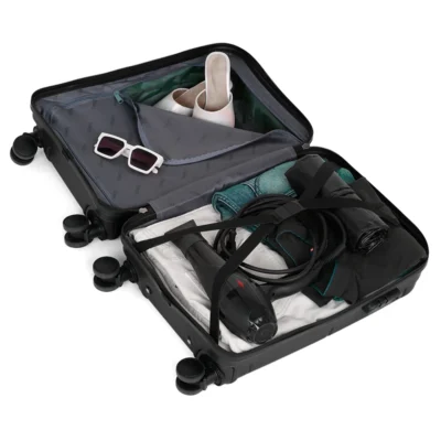 Buy Teakwood Dart Executive Cabin Trolley - Black in bulk for Corporate Gifting | Corporate Gyft