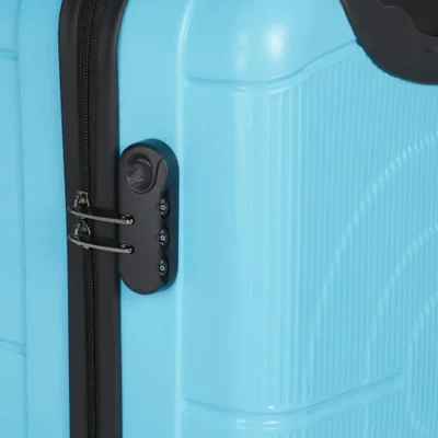 Buy Teakwood Dart Executive Cabin Trolley - Sky Blue in bulk for Corporate Gifting | Corporate Gyft