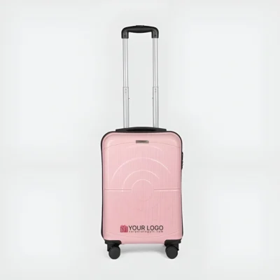 Buy Teakwood Dart Executive Cabin Trolley - Pink in bulk for Corporate Gifting | Corporate Gyft