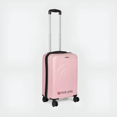 Buy Teakwood Dart Executive Cabin Trolley - Pink in bulk for Corporate Gifting | Corporate Gyft