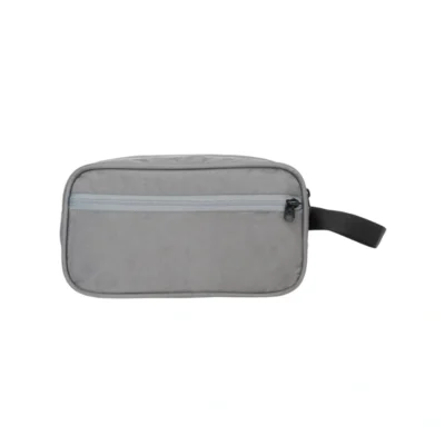 Buy Teakwood Voyage Travel Kit - Grey in bulk for Corporate Gifting | Corporate Gyft