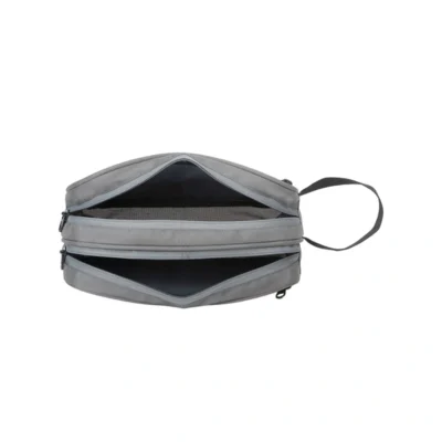 Buy Teakwood Voyage Travel Kit - Grey in bulk for Corporate Gifting | Corporate Gyft
