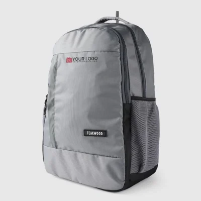 Buy Teakwood Trojan Commute Backpack - Grey in bulk for Corporate Gifting | Corporate Gyft