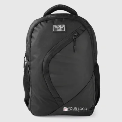 Buy Teakwood Umberto Executive Backpack - Black in bulk for Corporate Gifting | Corporate Gyft