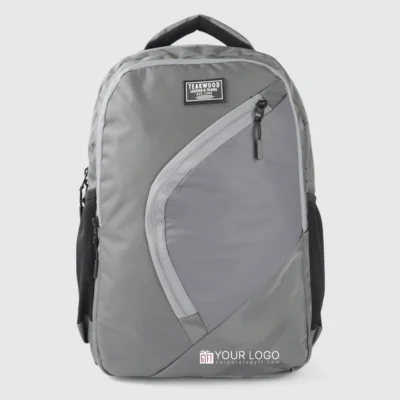Buy Teakwood Umberto Executive Backpack - Grey in bulk for Corporate Gifting | Corporate Gyft