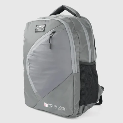 Buy Teakwood Umberto Executive Backpack - Grey in bulk for Corporate Gifting | Corporate Gyft