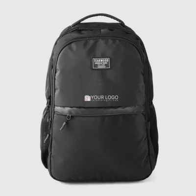 Buy Teakwood Vasily Urban Laptop Backpack - Black in bulk for Corporate Gifting | Corporate Gyft