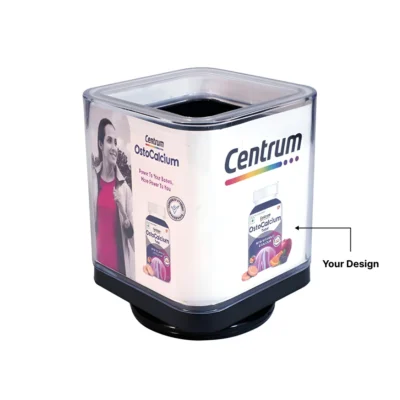 Buy Revolving Desk Pen Stand in bulk for Corporate Gifting | Corporate Gyft