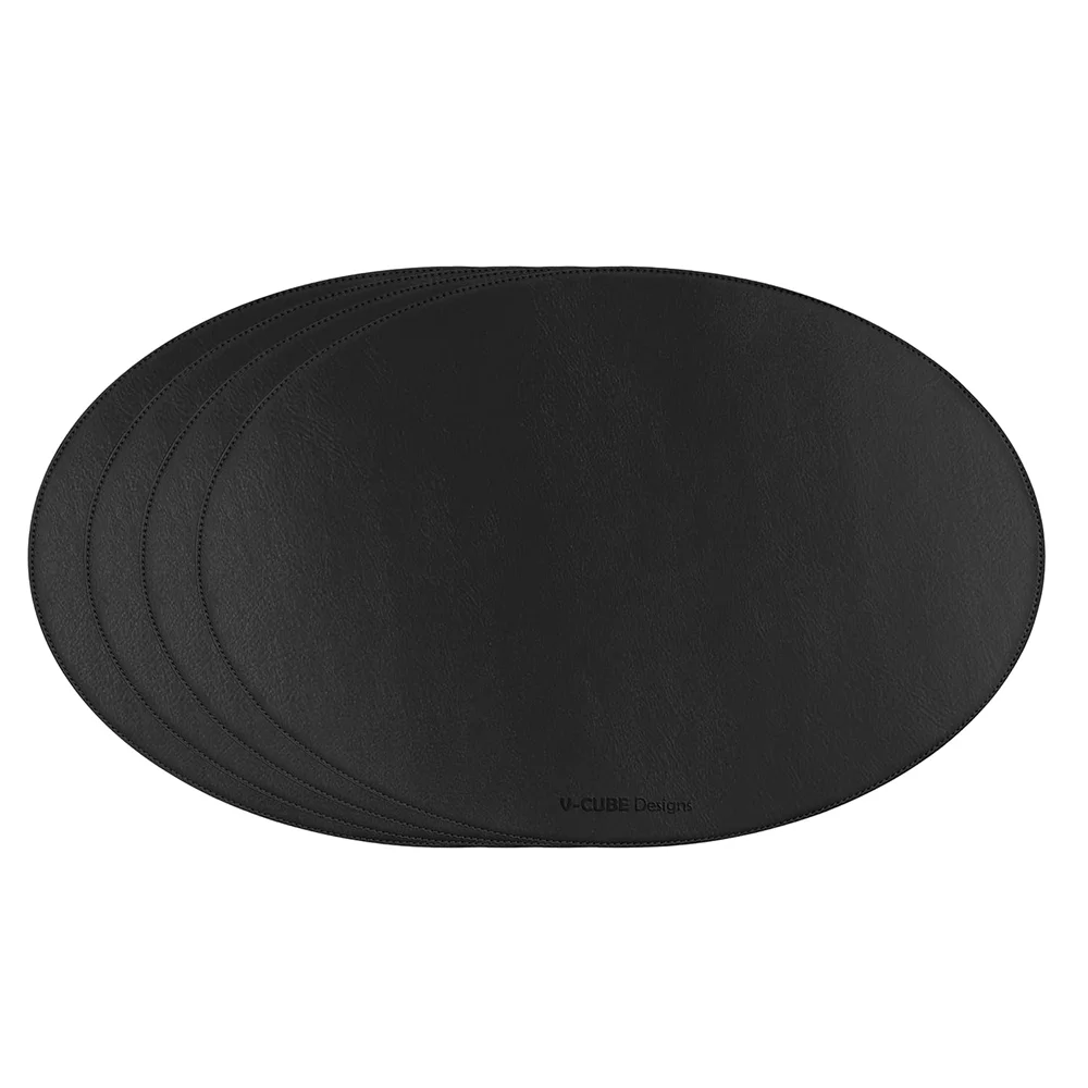 Elite Dining Placemat Set – Black Buy Elite Dining Placemat Set – Black in bulk for Corporate Gifting | Corporate Gyft
