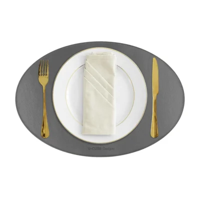 Buy Elite Dining Placemat Set – Grey in bulk for Corporate Gifting | Corporate Gyft