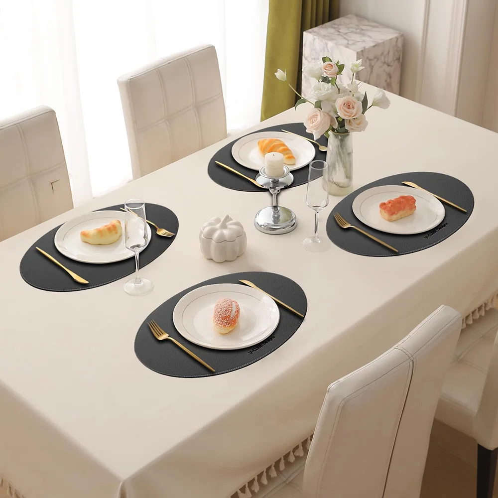Elite Dining Placemat Set – Grey Buy Elite Dining Placemat Set – Grey in bulk for Corporate Gifting | Corporate Gyft