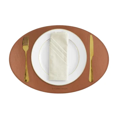 Buy Elite Dining Placemat Set – Tan in bulk for Corporate Gifting | Corporate Gyft