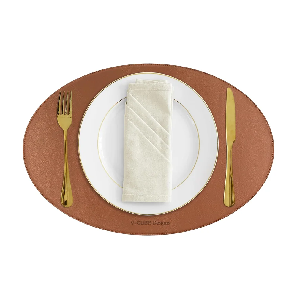 Elite Dining Placemat Set – Tan Buy Elite Dining Placemat Set – Tan in bulk for Corporate Gifting | Corporate Gyft