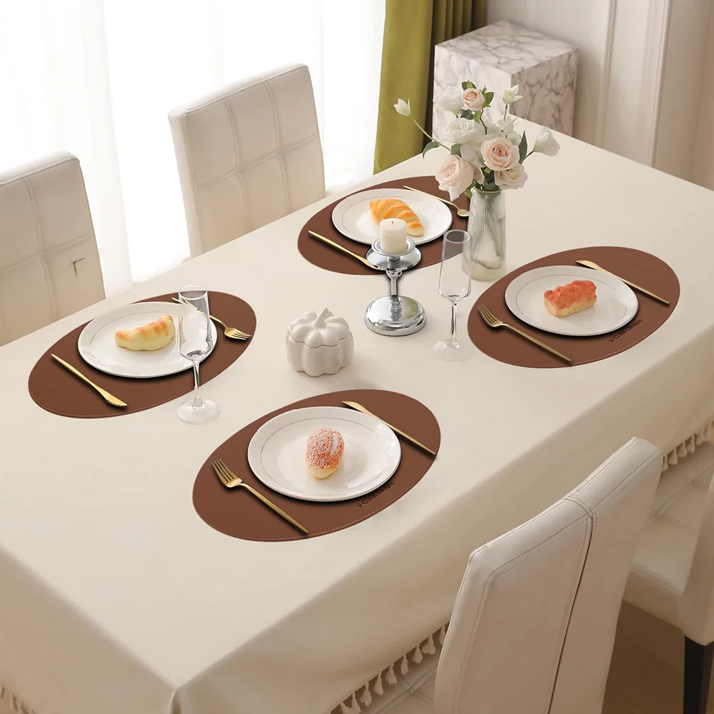 Elite Dining Placemat Set – Tan Buy Elite Dining Placemat Set – Tan in bulk for Corporate Gifting | Corporate Gyft