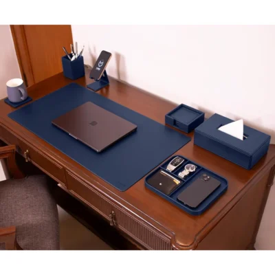 Buy Executive Desk Essentials Set – Blue in bulk for Corporate Gifting | Corporate Gyft