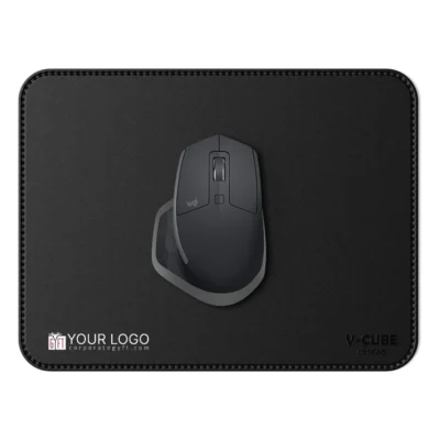 Buy Executive Desk Mouse Pad - Black in bulk for Corporate Gifting | Corporate Gyft
