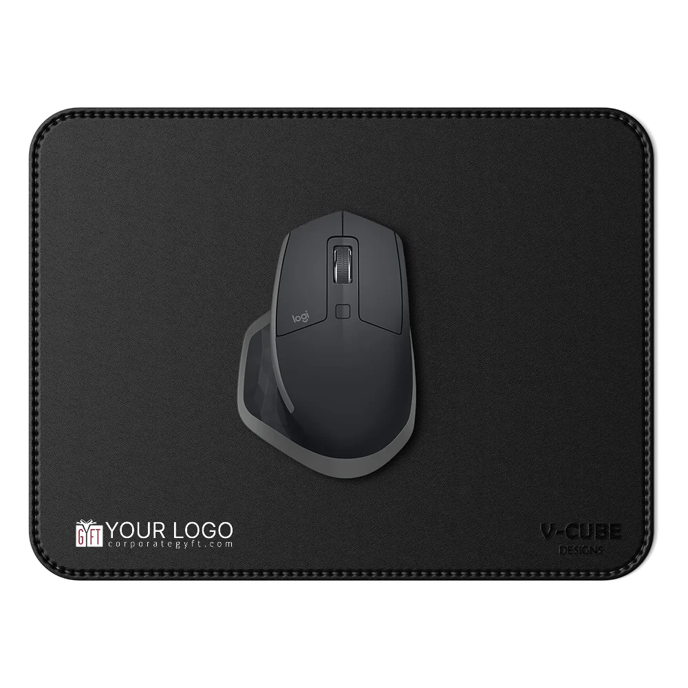 Executive Desk Mouse Pad - Black Buy Executive Desk Mouse Pad - Black in bulk for Corporate Gifting | Corporate Gyft