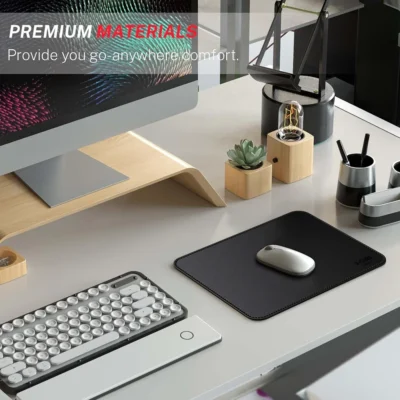 Buy Executive Desk Mouse Pad - Black in bulk for Corporate Gifting | Corporate Gyft
