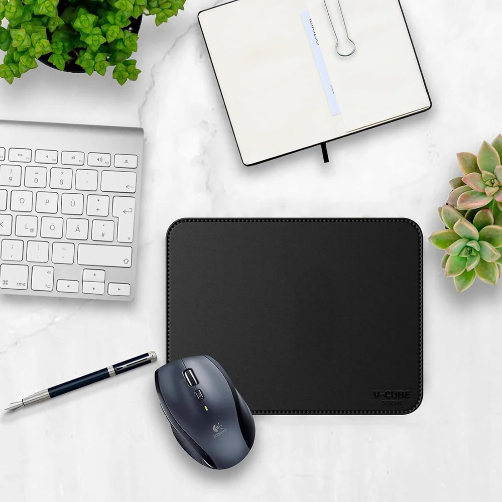 Executive Desk Mouse Pad - Black Buy Executive Desk Mouse Pad - Black in bulk for Corporate Gifting | Corporate Gyft