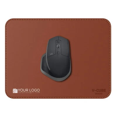 Buy Executive Desk Mouse Pad - Tan in bulk for Corporate Gifting | Corporate Gyft