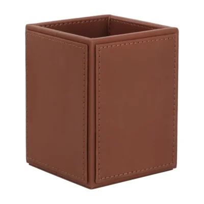 Buy Desktop Stationery Organizer – Tan in bulk for Corporate Gifting | Corporate Gyft