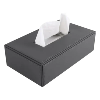 Buy Elegant Tissue Holder - Grey in bulk for Corporate Gifting | Corporate Gyft