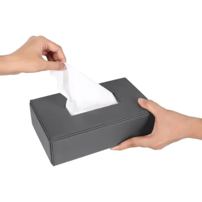 Buy Elegant Tissue Holder - Grey in bulk for Corporate Gifting | Corporate Gyft