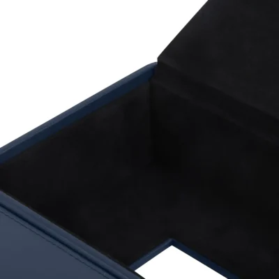 Buy Elegant Tissue Holder - Navy Blue in bulk for Corporate Gifting | Corporate Gyft