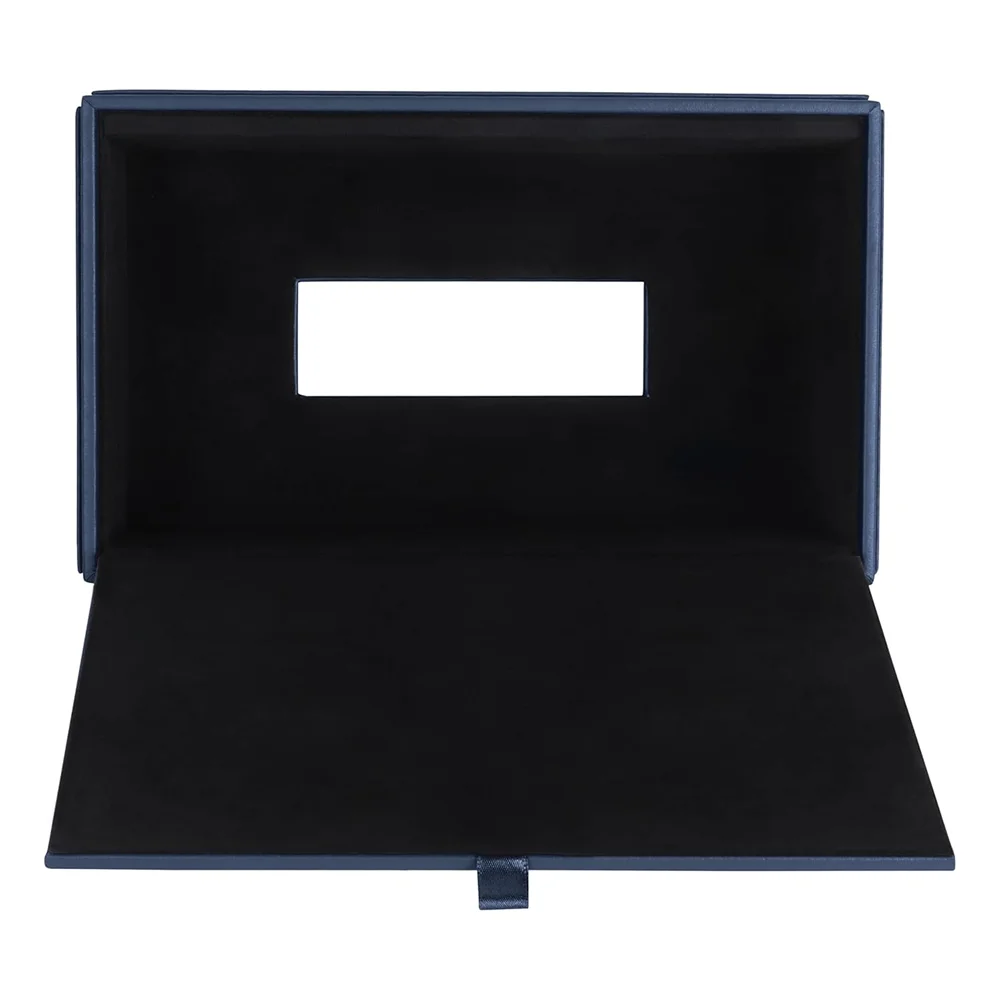 Elegant Tissue Holder - Navy Blue Buy Elegant Tissue Holder - Navy Blue in bulk for Corporate Gifting | Corporate Gyft