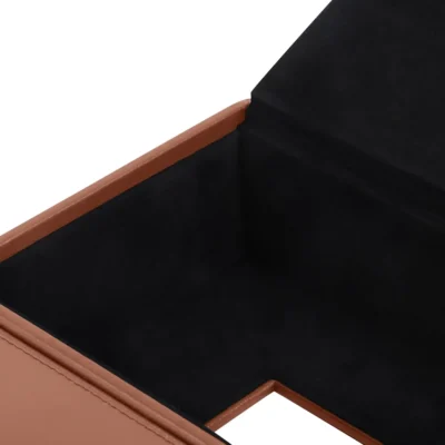 Buy Elegant Tissue Holder - Tan in bulk for Corporate Gifting | Corporate Gyft